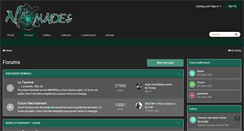 Desktop Screenshot of lesnomades.fr
